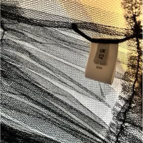 Simone Rocha Black Tulle Skirt - Picture 5 of 9